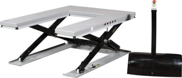 Table élévatrice SU1500 - profil en U, 1500 kg de capacité de charge, 860 mm d'hauteur de levage