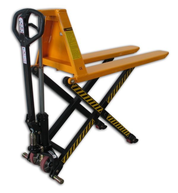 Transpalette à ciseaux SHW 1500 qteck- de capacité de charge 1500 kg, manuel